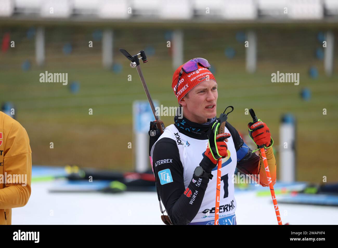 Cappello Invernale Termico Con Ricamo Biathlon Weltcup Oberhof – Taglia Unica – Nero - 4