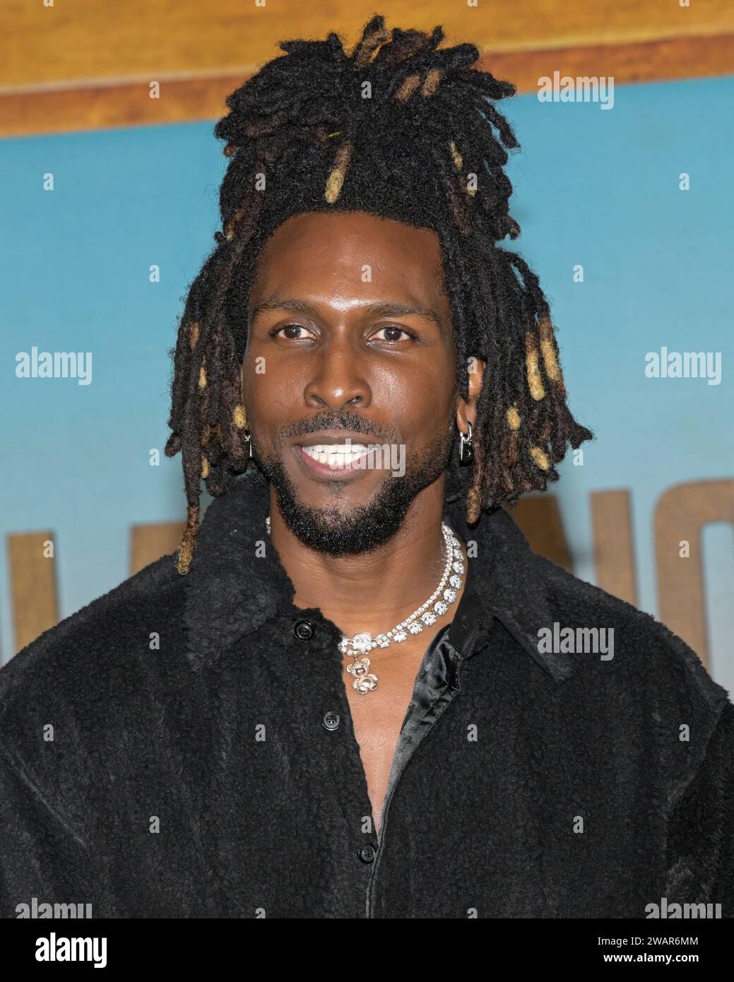 Los Angeles, Kalifornien, USA. Januar 2024. St. Jhn. Los Angeles Premiere von Sony Pictures „The Book of Clarence“ im Academy Museum of Motion Pictures. Quelle: Billy Bennight/AdMedia/Newscom/Alamy Live News Stockfoto