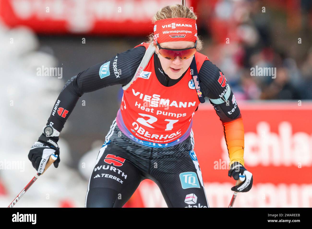 Selina Grotian (Deutschland), 06.01.2024, Oberhof (Deutschland), IBU