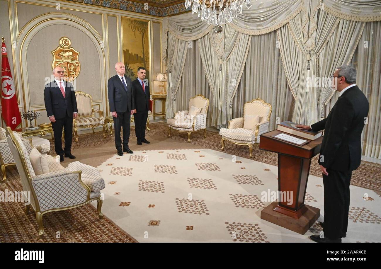 Tunesischer Präsident Kais Saied erhält die Mandate neuer Botschafter