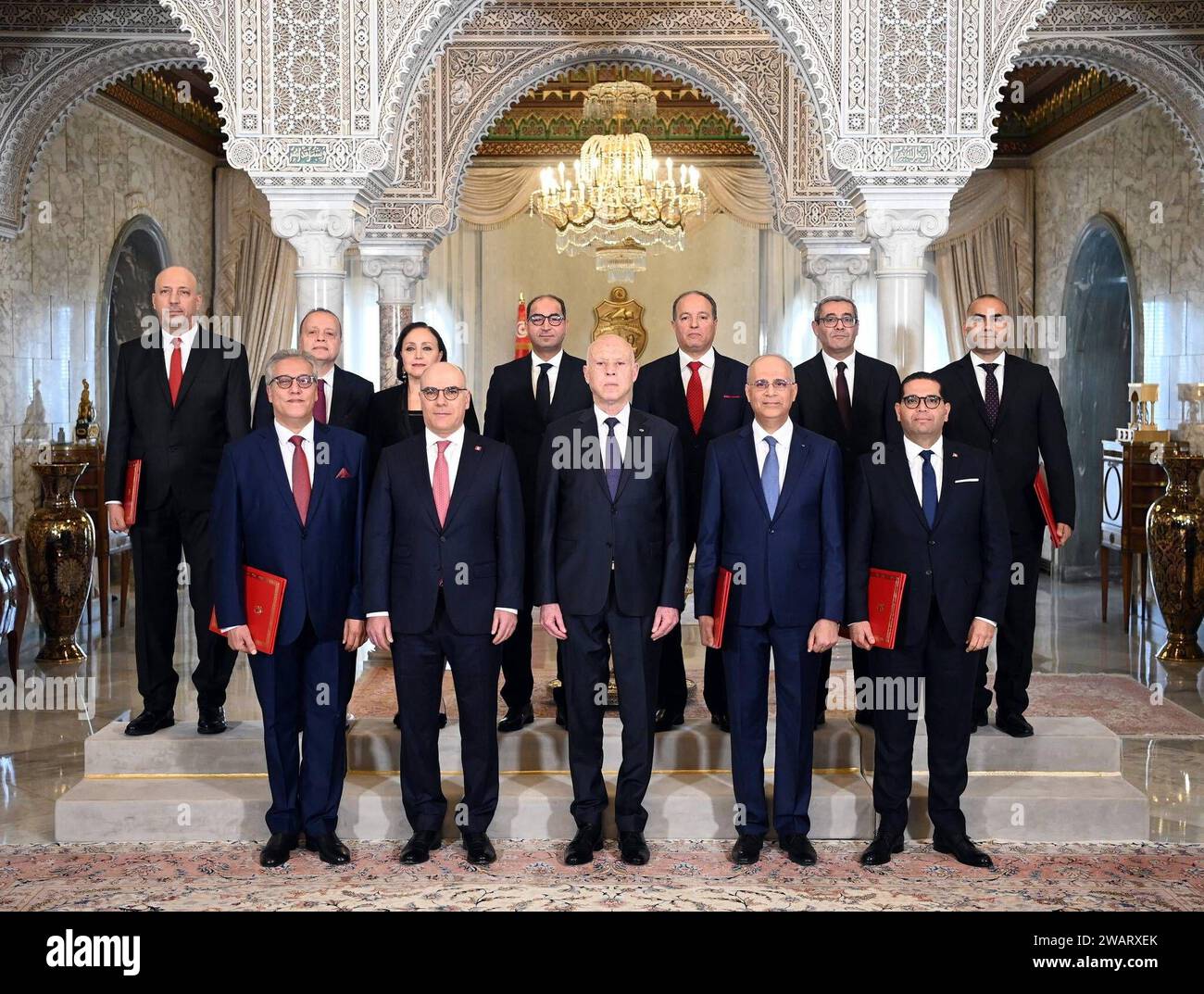 Tunesischer Präsident Kais Saied erhält die Mandate neuer Botschafter