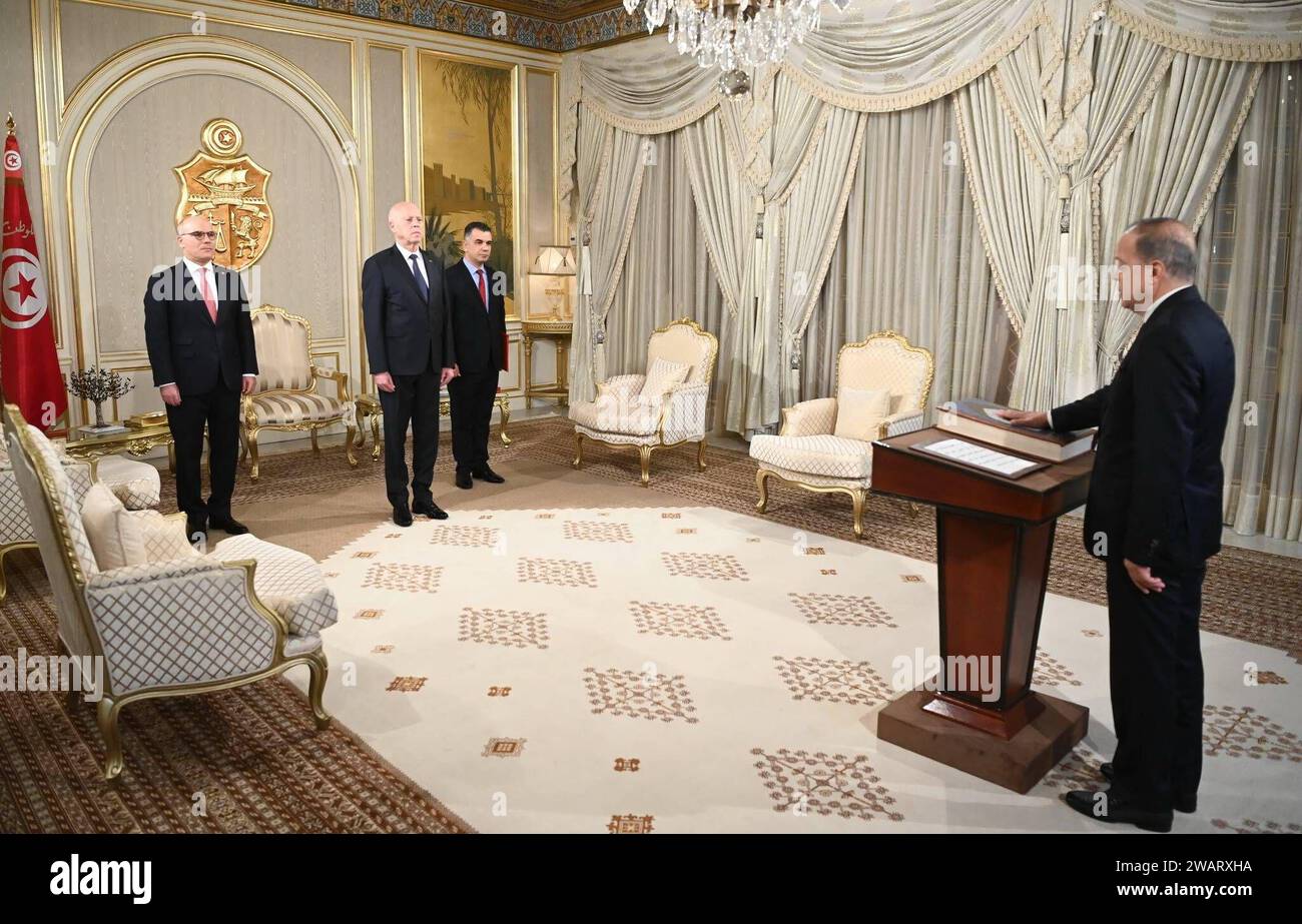 Tunesischer Präsident Kais Saied erhält die Mandate neuer Botschafter