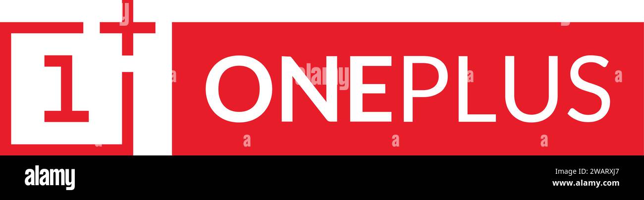 OnePlus-Logo in Vector | Mobile Company Stock Vektor