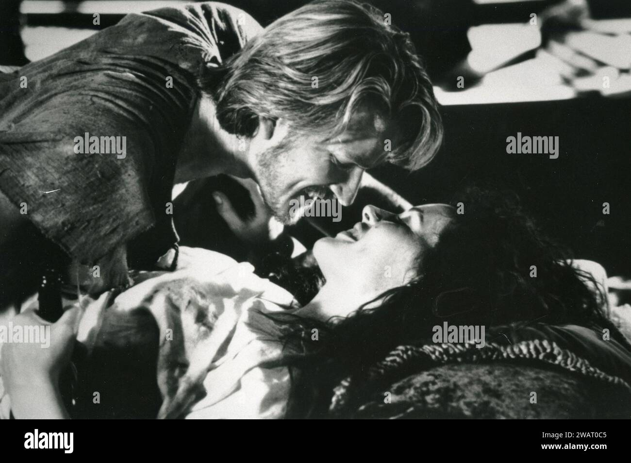 Die Schauspieler Geena Davis und Matthew Modine in dem Film Cutthroat Island, USA 1995 Stockfoto