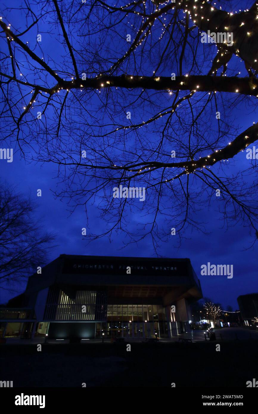 Chhichester Festival Theatre, Oaklands Park, Chichester, West Sussex, England Stockfoto