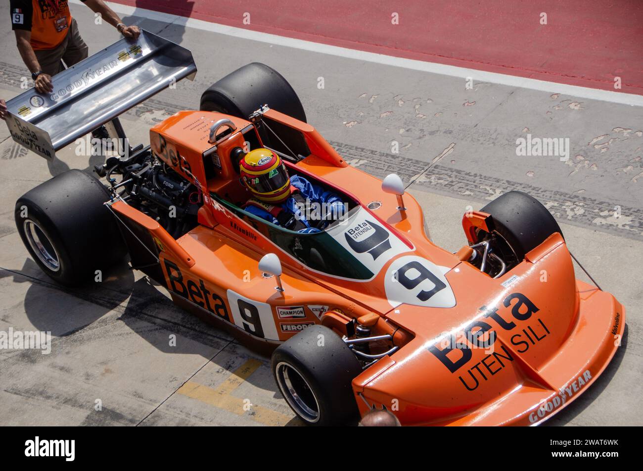 Formel 1 März 761 - Imola Minardi Days 2022 Stockfoto