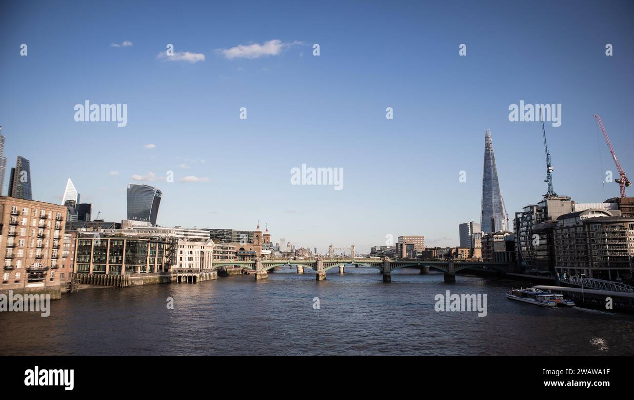 Skyline von London Stockfoto