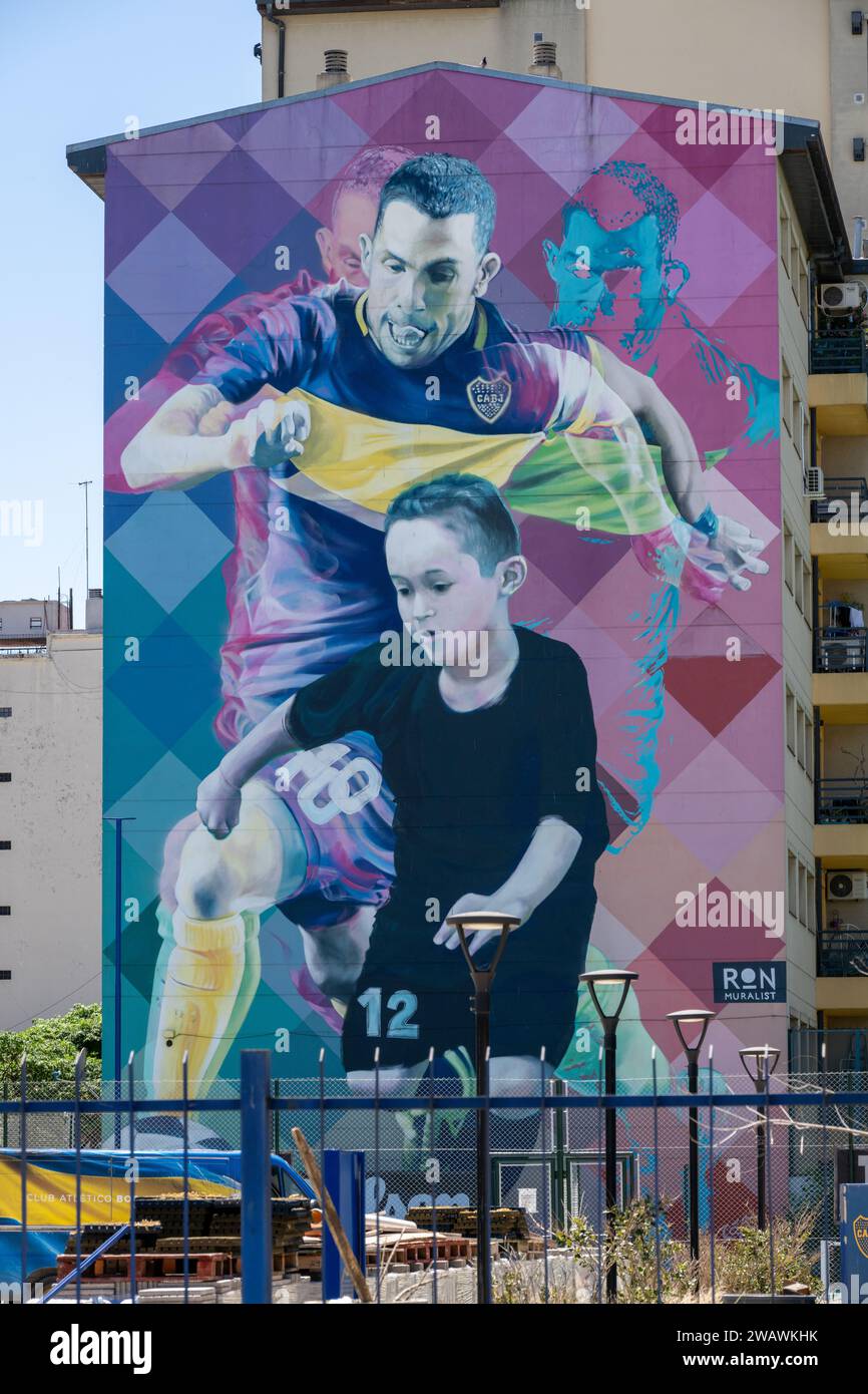 La Boca District, Buenos Aires, Argentinien Stockfoto