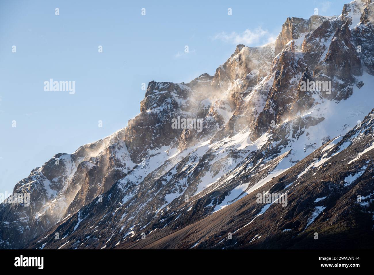 El Chalten Views, Patagonien, Argentinien Stockfoto