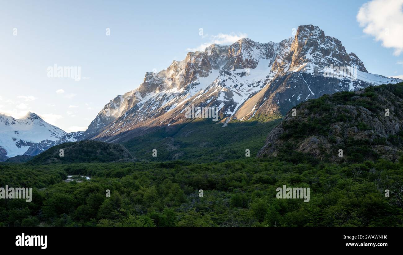 El Chalten Views, Patagonien, Argentinien Stockfoto