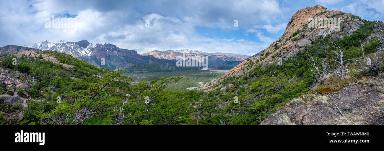 El Chalten Views, Patagonien, Argentinien Stockfoto