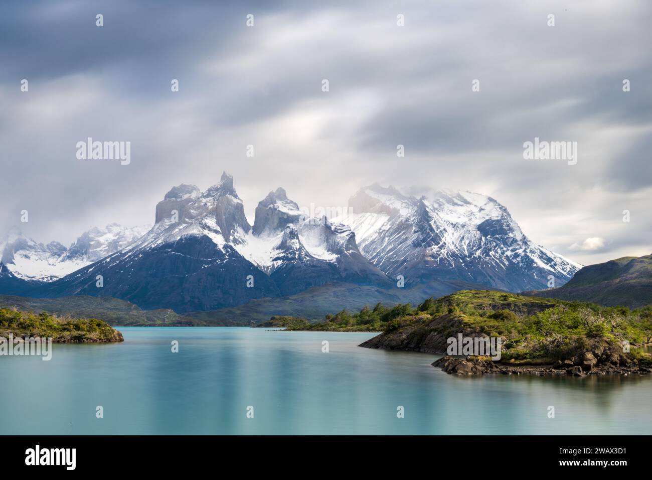 Torres del Paine Nationalpark, Patagonien, Chile Stockfoto