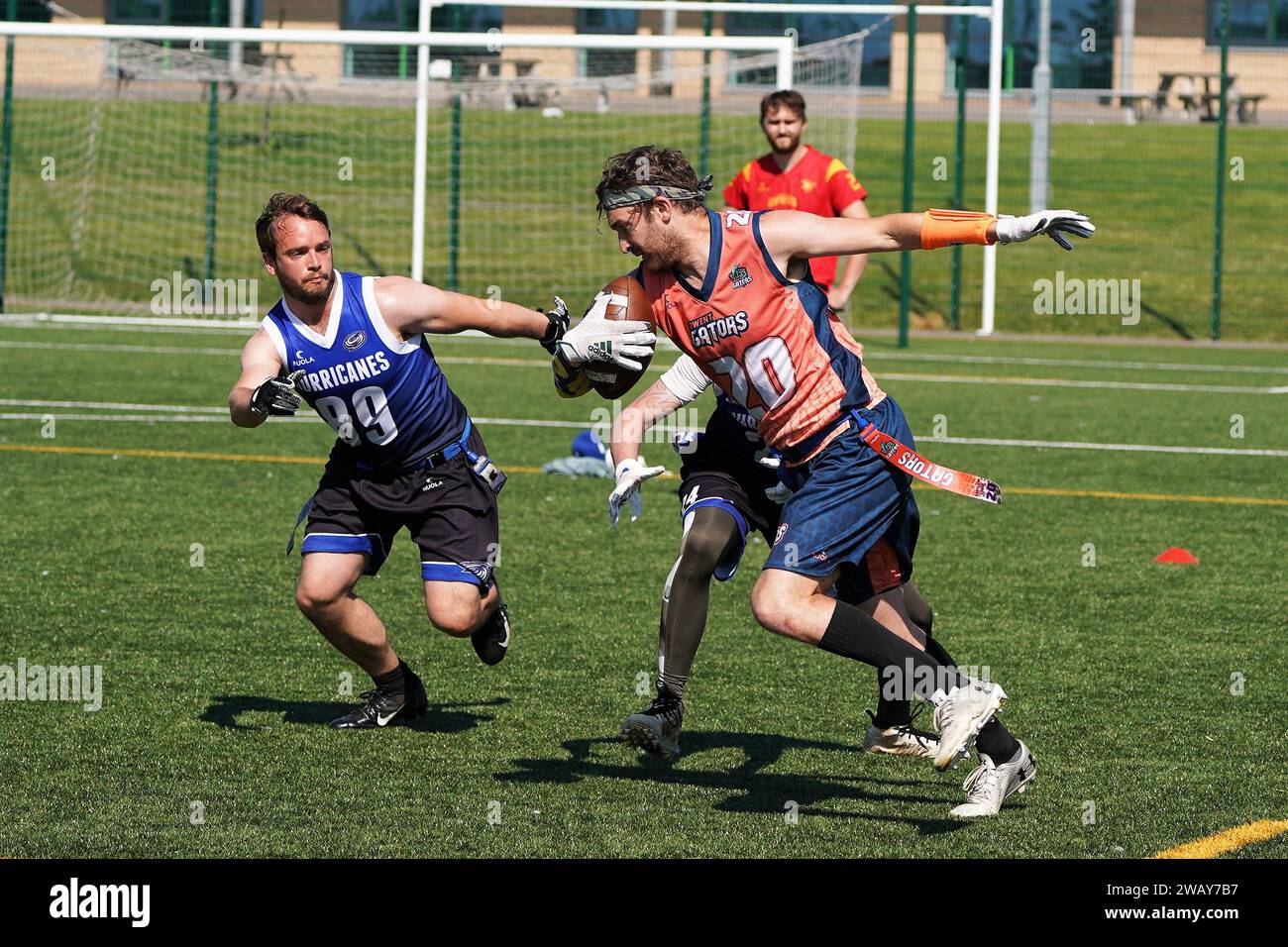 Flag Football UK Stockfoto