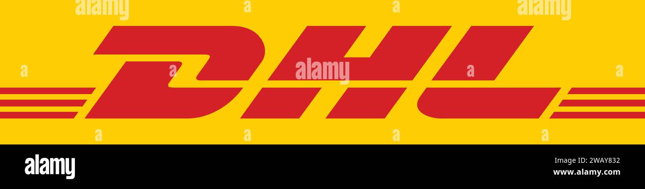 DHL Logo Vektor | DHL Logo Icon Art Design Stock Vektor
