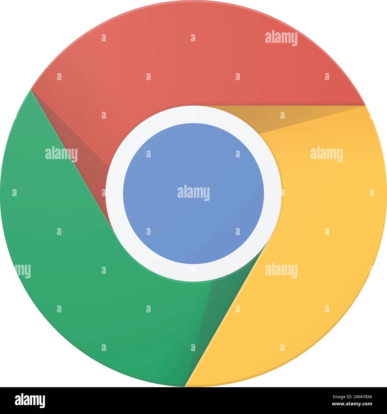 Logo google chrome Stock-Vektorgrafiken kaufen - Alamy