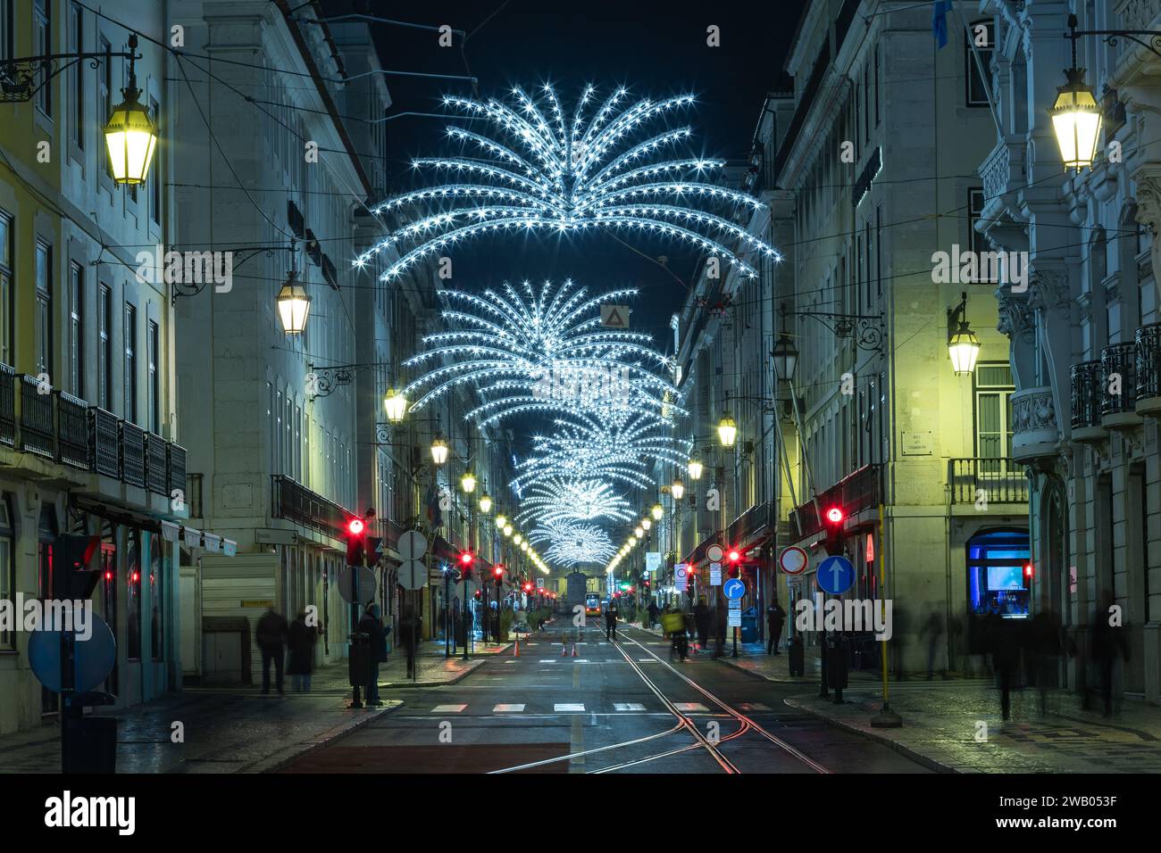 Weihnachten im Rua da Prata 2023 Stockfoto