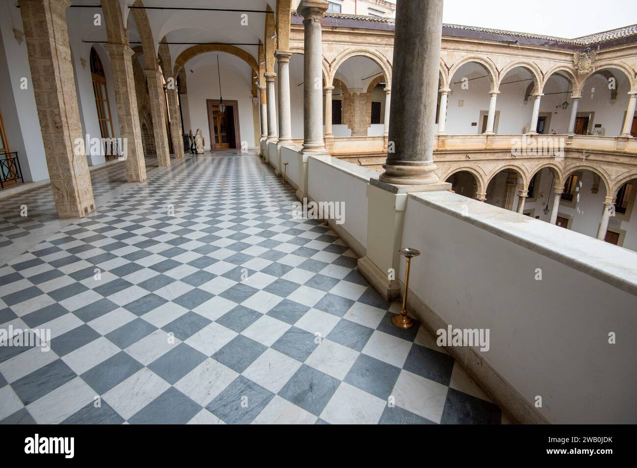 Norman Palace in Palermo - Sizilien - Italien Stockfoto