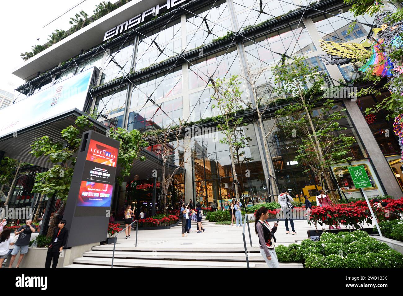 EmSphere Einkaufszentrum auf der Sukhumvit Rd In Bangkok, Thailand. Stockfoto