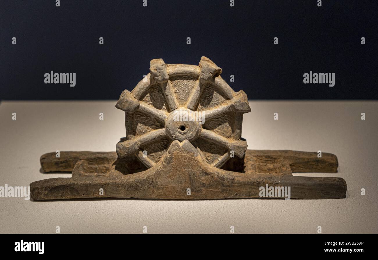 Die Qin Han Halle des Shaanxi Geschichtsmuseums wird am 4. Januar 2024