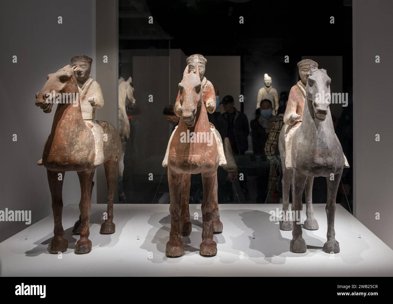 Die Qin Han Halle des Shaanxi Geschichtsmuseums wird am 4. Januar 2024
