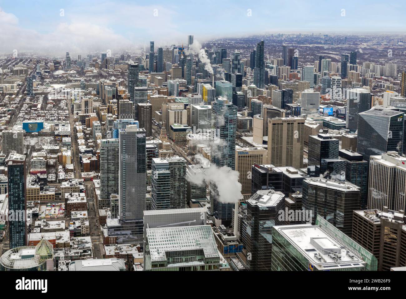 In der Innenstadt von Toronto, Ontario, Kanada Stockfoto