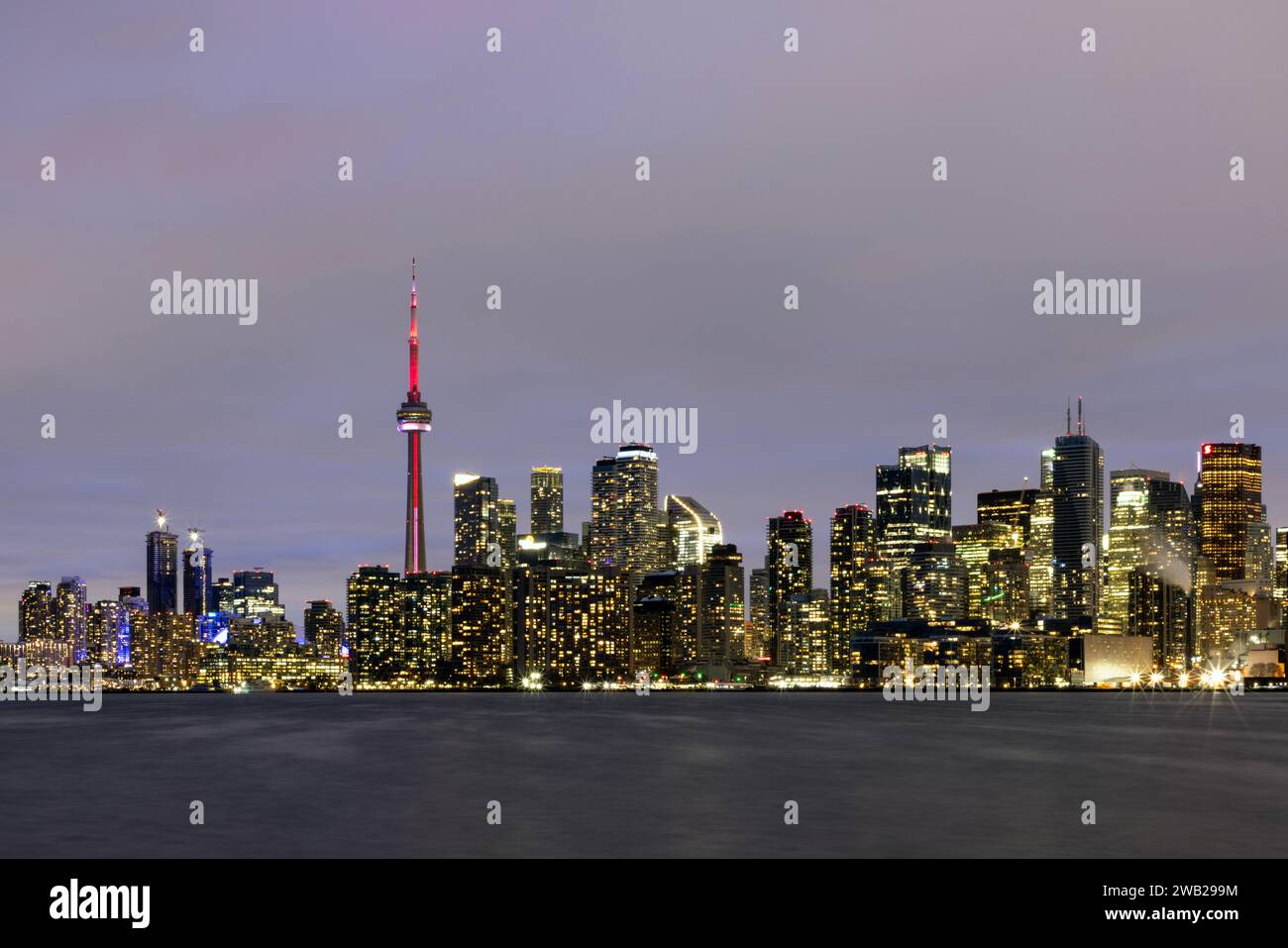 Die Skyline von Toronto, Ontario, Kanada Stockfoto