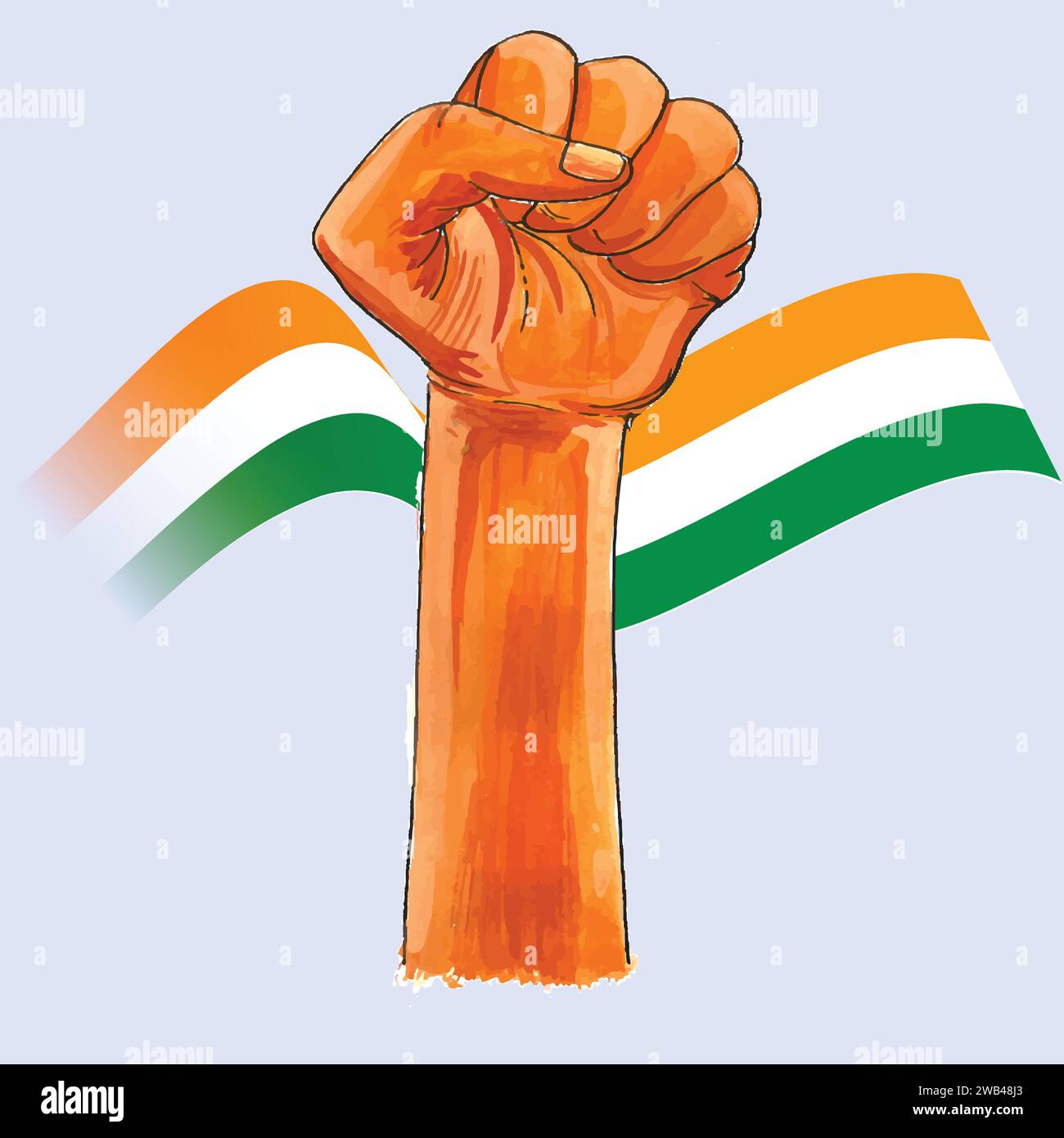 Nationaler Jugendtag Indiens Vektor-Illustration Stock Vektor