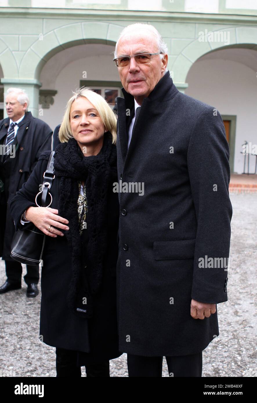Wunderschne Franz Beckenbauer Frau Ebenbild
