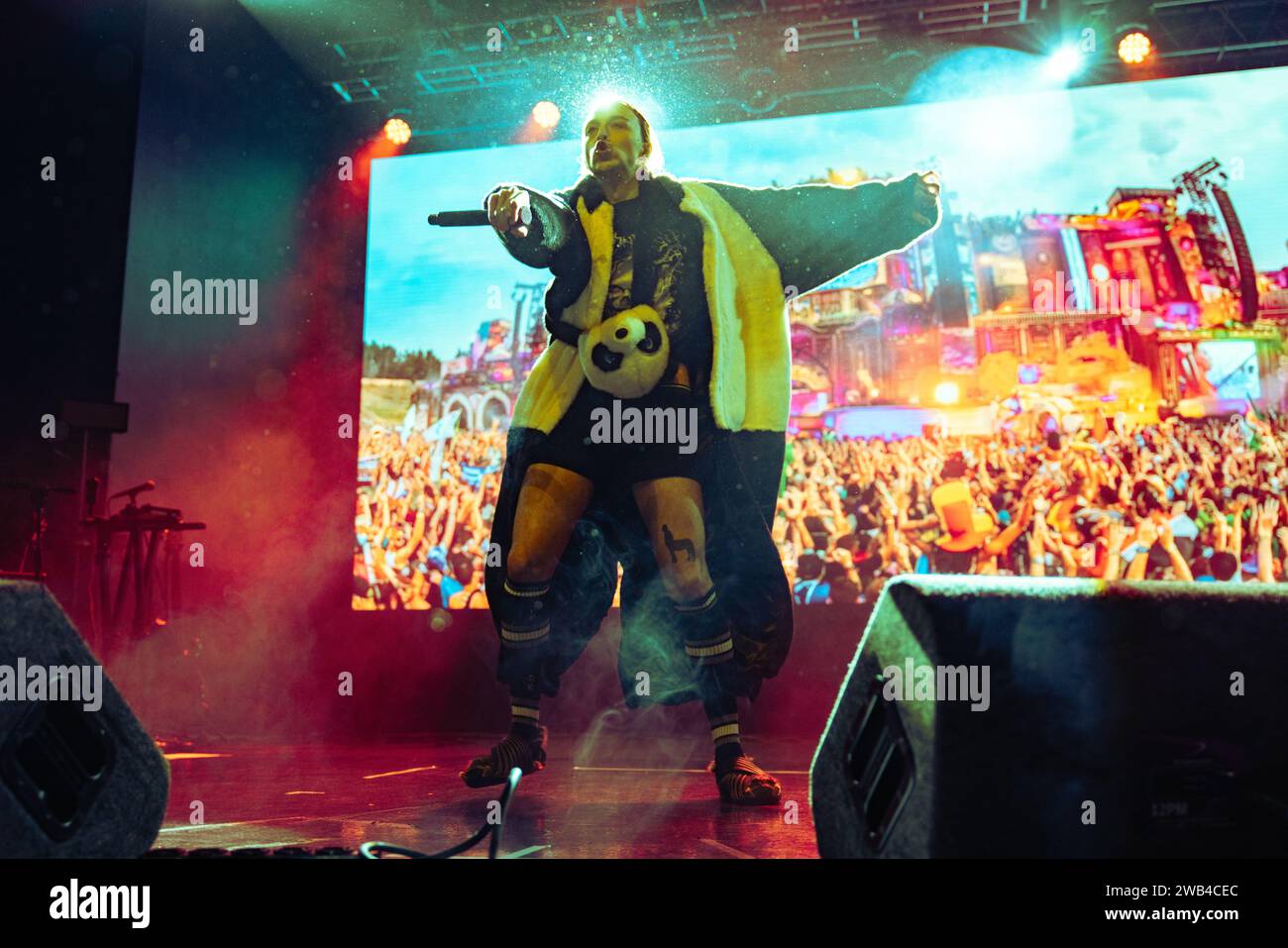 Mailand, Italien, 21. November 2023. Der Estnische Rapper Tommy Cash tritt live bei Fabrique in Mailand auf. Credits: Maria Laura Arturi/Alamy Live News Stockfoto