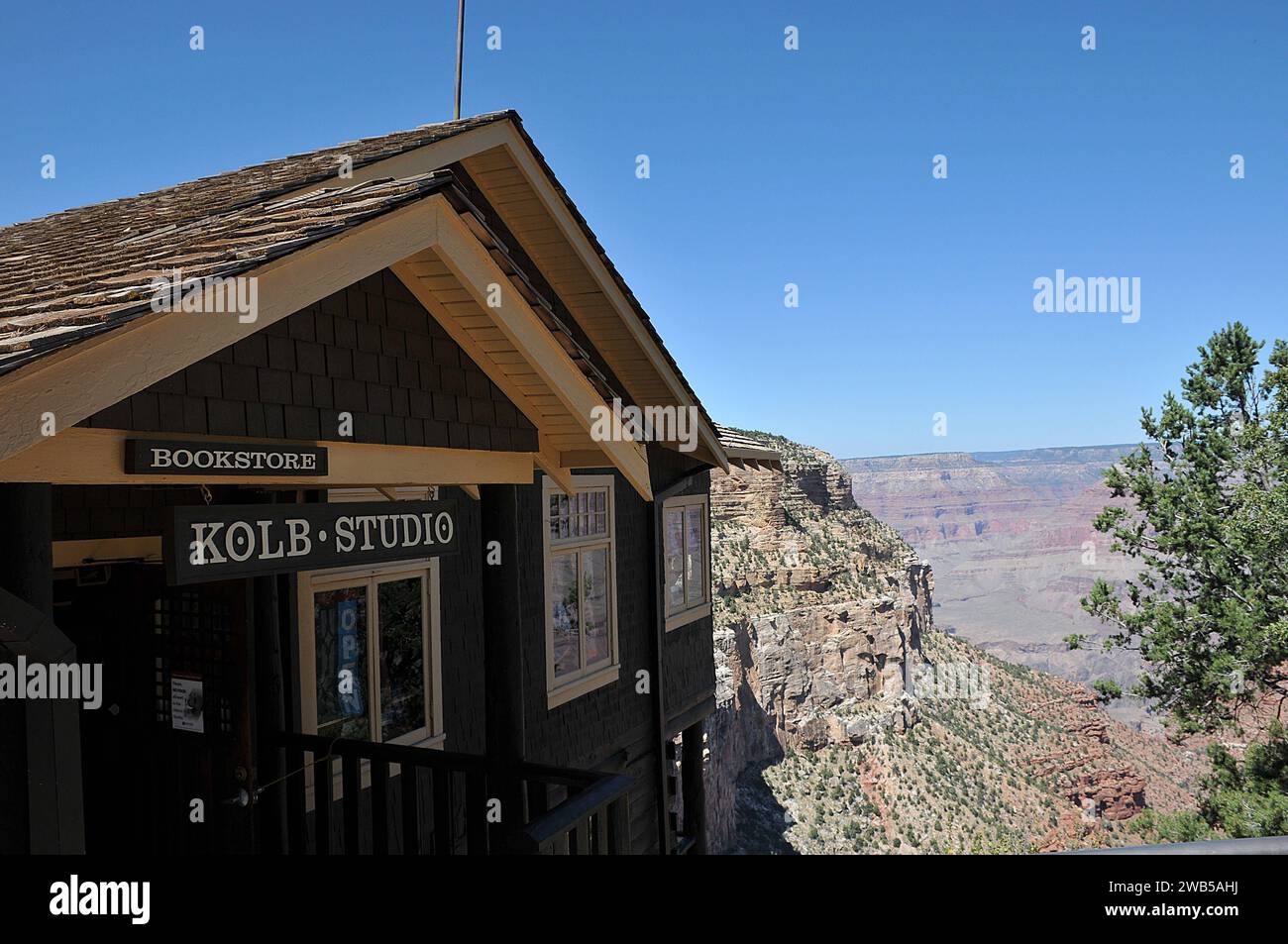 Grand Canyon / Grand Canyon National Park /Arizona /USA/ 09.September 2019 /Vistor im Grand Canyon Visitor Center und Grand Canyon Grand Park Trail am montag, 9. september 2019 usa Datum Schönheit des Gran Canyon National Park und Trail des Grand Canyon of Arizona USA. Foto: Francis Joseph Dean / Deanpictures. Stockfoto