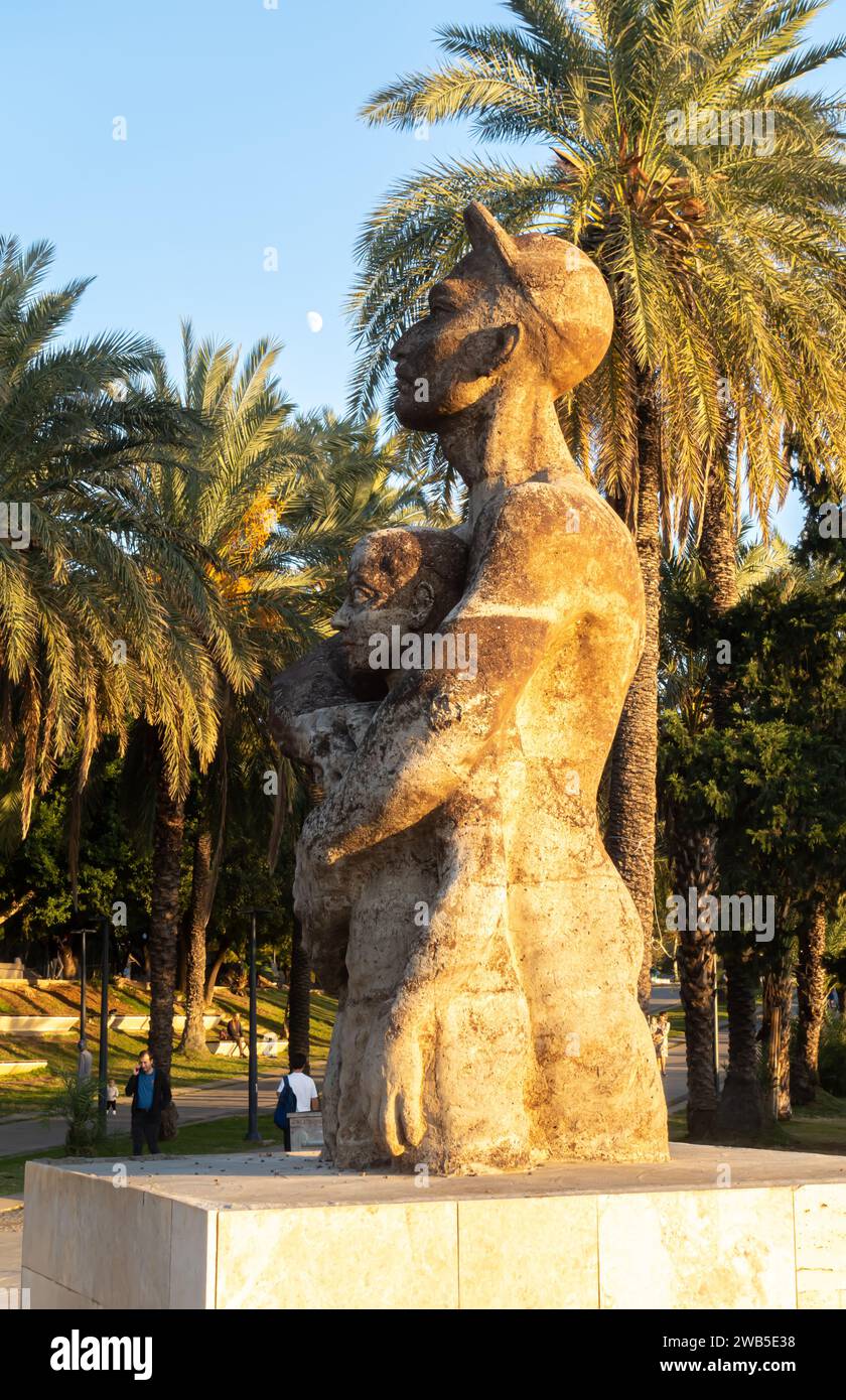 Karaalioğlu Park Antalya Türkei - Statue Stockfoto