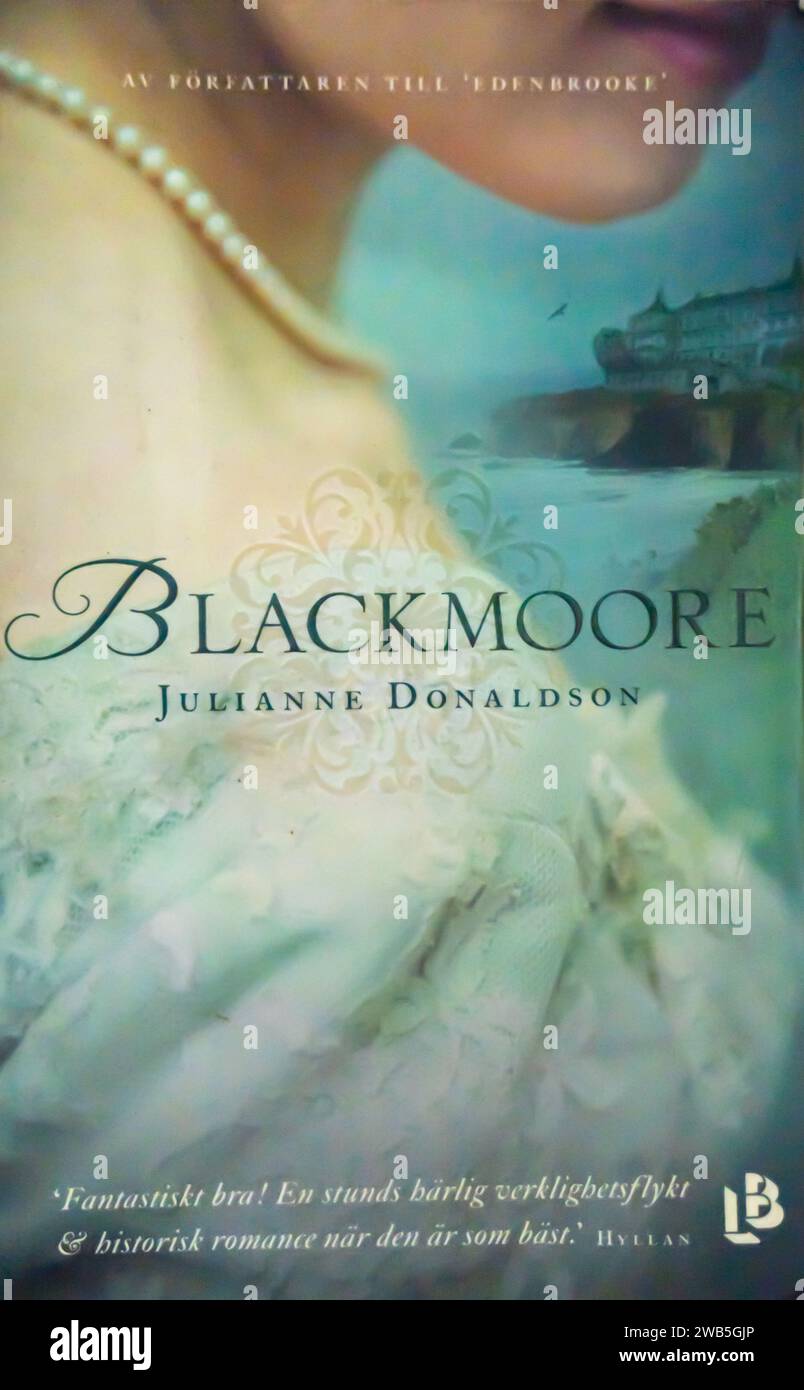 Blackmoore Book von Julianne Donaldson, eine Regency-Romantik, die die Geschichte einer jungen Frau erzählt, die darum kämpft, ihrem Herzen zu folgen 2013 Stockfoto