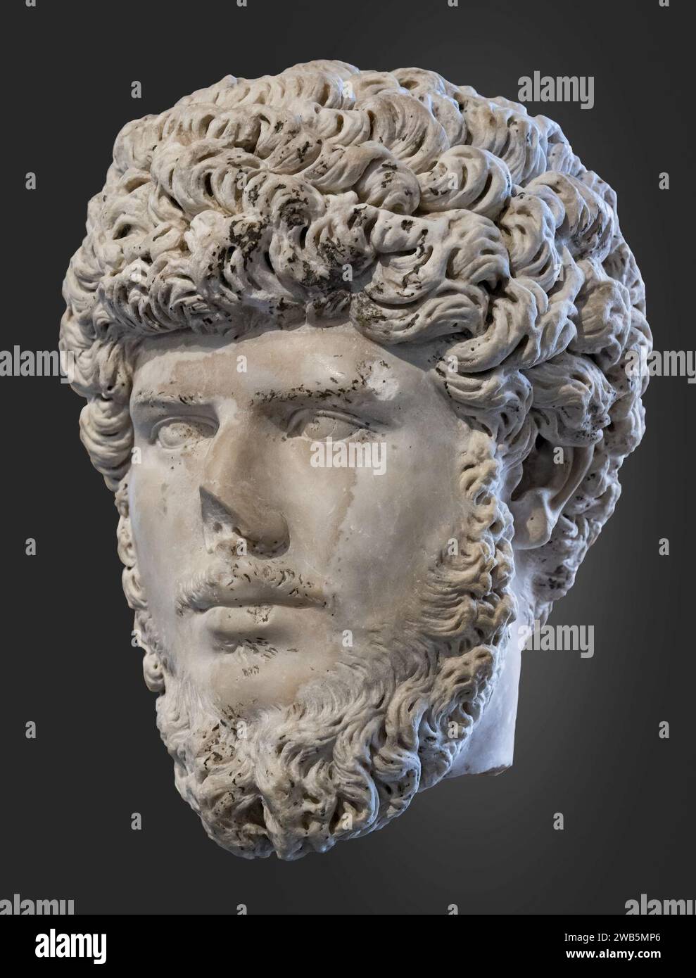 (Toulouse) Tête de Lucius Verus – Stockfoto