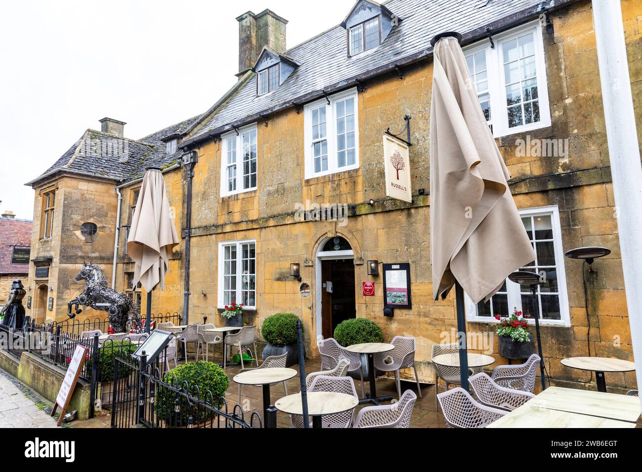 Broadway Dorf In Den Cotswolds Russells Of Broadway Caf Restaurant 