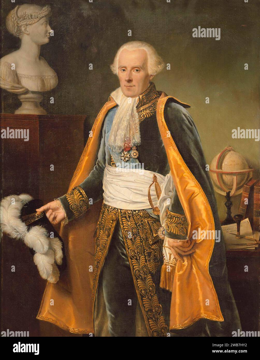 Pierre-Simon, Marquis de Laplace (1745-1827) - Guérin. Stockfoto Pierre-Simon, Marquis de Laplace (1745-1827) - Guérin. Stockfoto