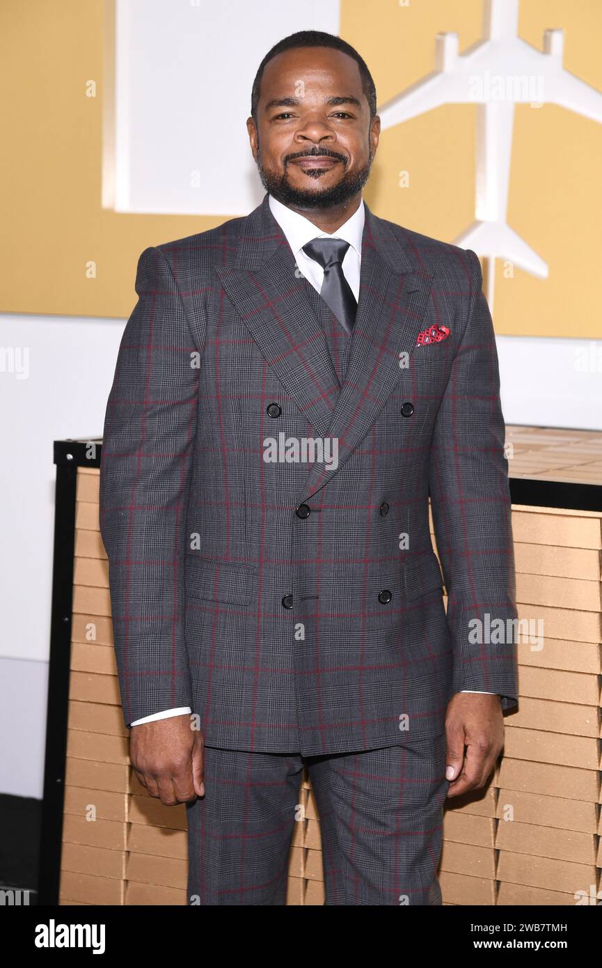 New York, USA. Januar 2024. Regisseur F. Gary Gray nimmt am 8. Januar 2024 an der „Lift“-Weltpremiere im Jazz im Lincoln Center, New York, NY, Teil. (Foto: Anthony Behar/SIPA USA) Credit: SIPA US/Alamy Live News Stockfoto