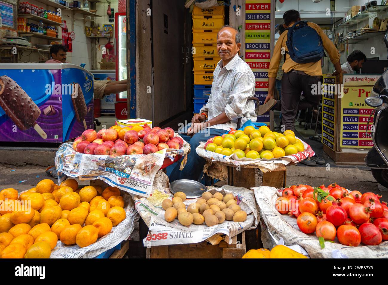 Mumbai, Maharashtra, Indien, Stockfoto