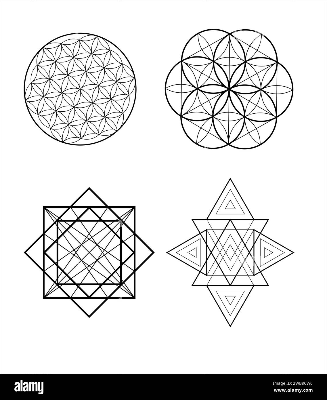 Trendiger moderner abstrakter Hintergrund mit einfachen Formen, Objekten, Figuren. Farbenfrohes geometrisches Muster.trendiges Design mit Vektorgrafiken. Lustig farbenfroh Stock Vektor