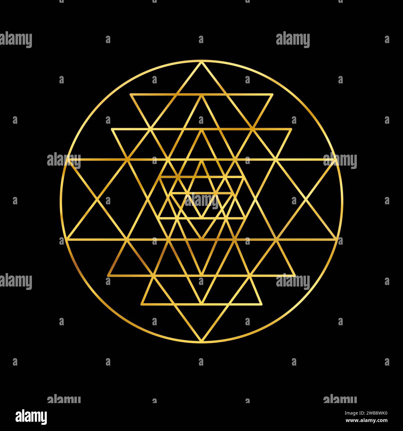 Sri Yantra ketting - Inspirerend Winkelen - symbolische cadeaus