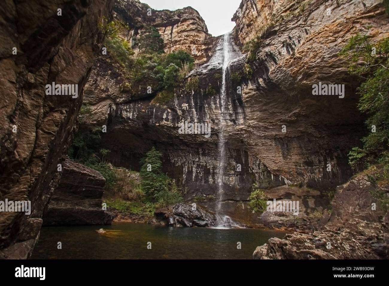 Gudu Falls 15625 Stockfoto