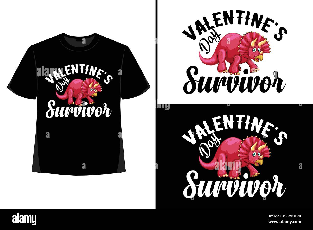 Valentinstag, Valentinstag SVG, Valentinstag T-Shirt Design, T-Shirt Design Graphic Template, Typografie T-Shirt, Happy Valentine's, romantisch. Stock Vektor