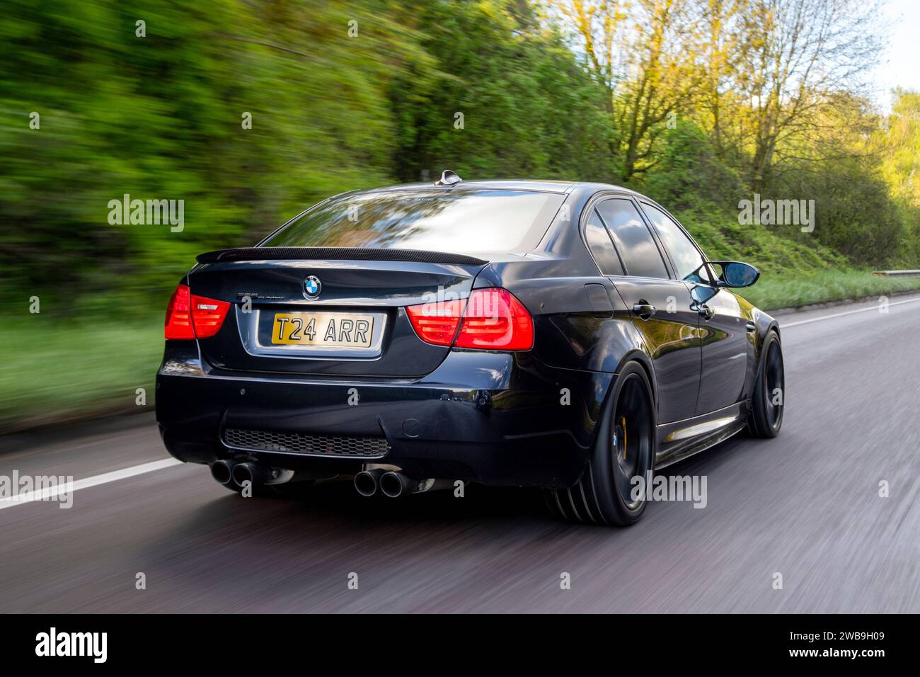 E9X (E90/E92) BMW M3 Limousine Performance Car Stockfoto