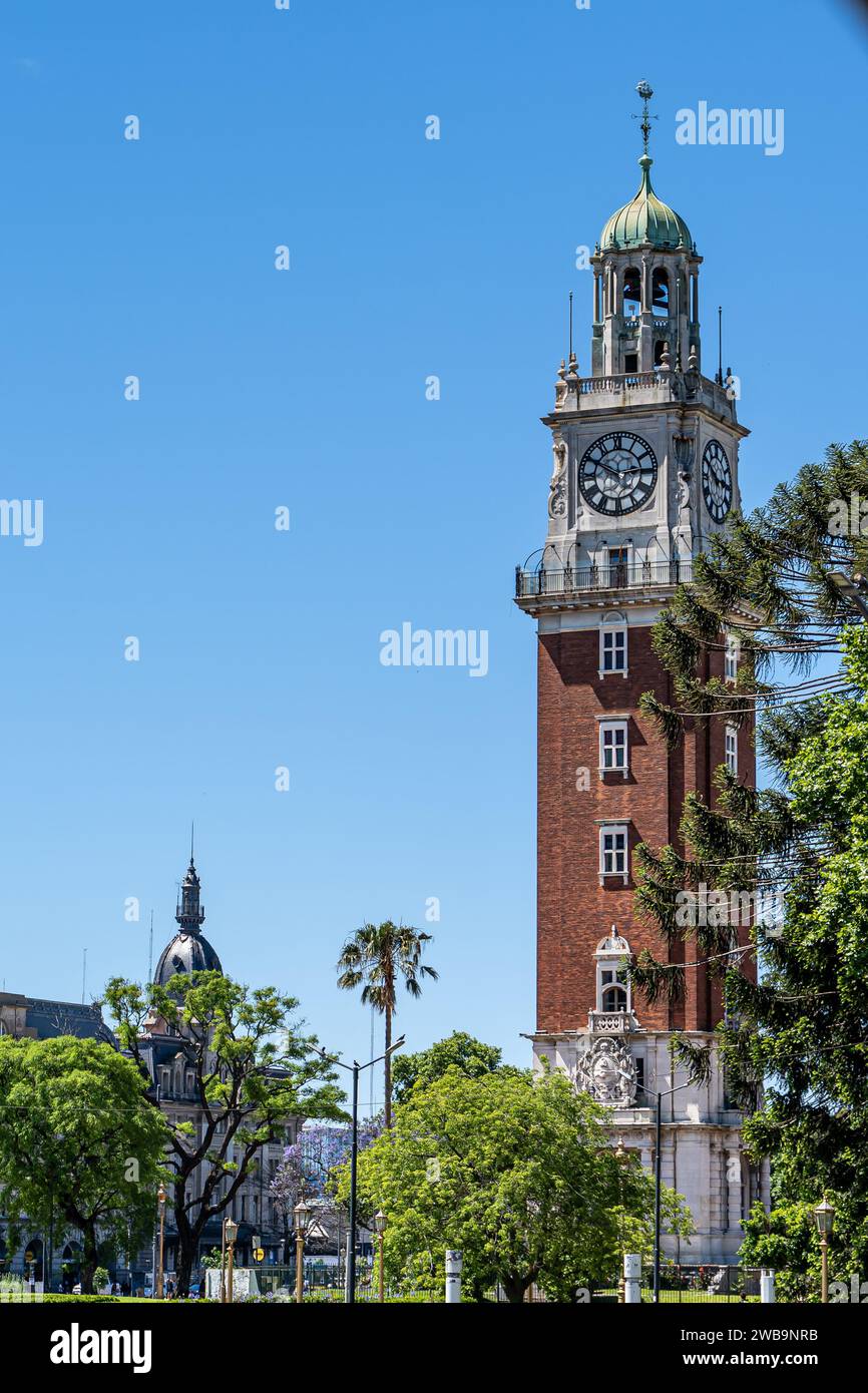 Wunderschöner Blick auf die Banco de la Nacion de Argentina, Argentina Bank in der Stadt Buenos Aires Stockfoto