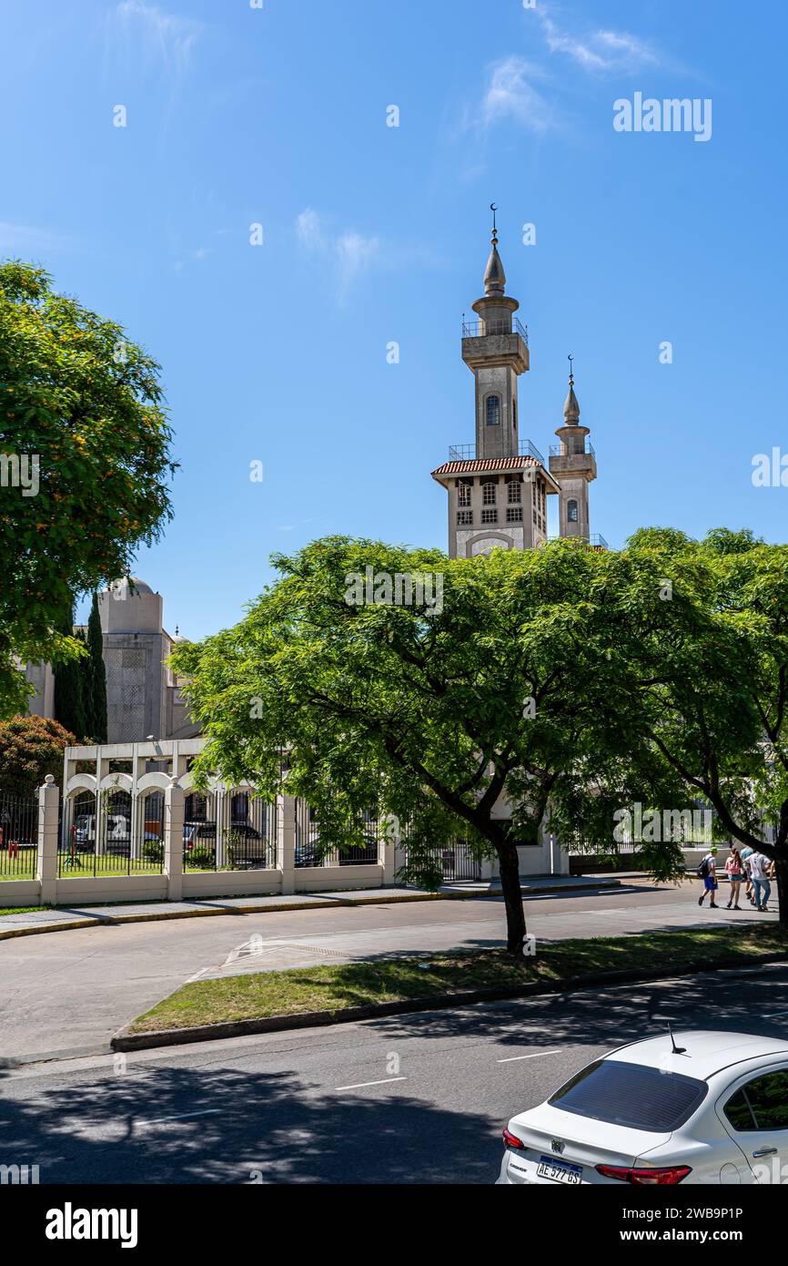 Wunderschöner Blick auf die Banco de la Nacion de Argentina, Argentina Bank in der Stadt Buenos Aires Stockfoto