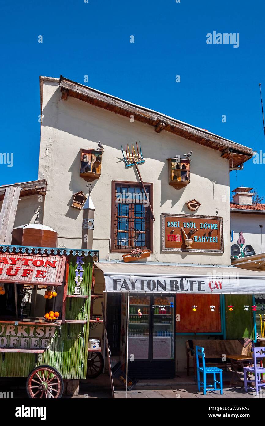 Türkisches Restaurant in Konya. Türkei. Stockfoto
