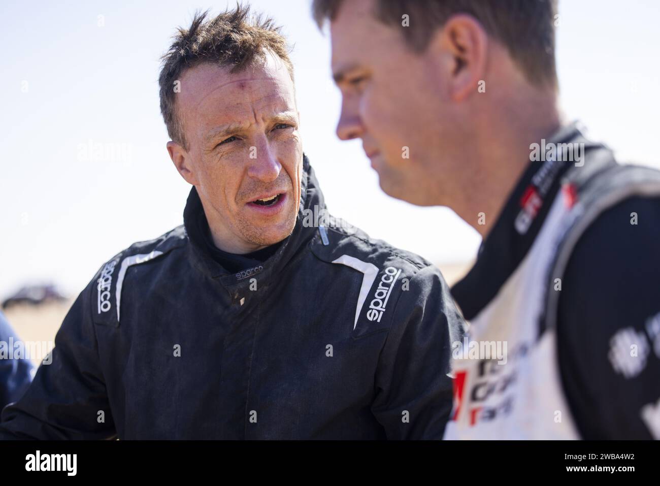 MEEKE Kris (gbr), G-Rally Team, G-Rally Team OT3, FIA Challenger, Porträt während der vierten Etappe der Dakar 2024 am 9. Januar 2024 zwischen Al Salamiya und Al-Hofuf, Saudi Arabien Stockfoto