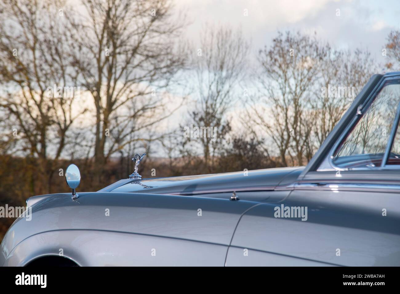 1960 Rolls Royce Silver Cloud Cabriolet britischer Klassiker Stockfoto