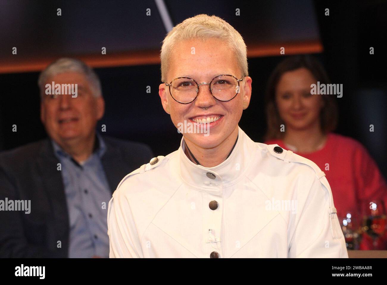 Stefanie Heinzmann bei der NDR Talk Show am 5.01.2024 in Hamburg Stockfoto