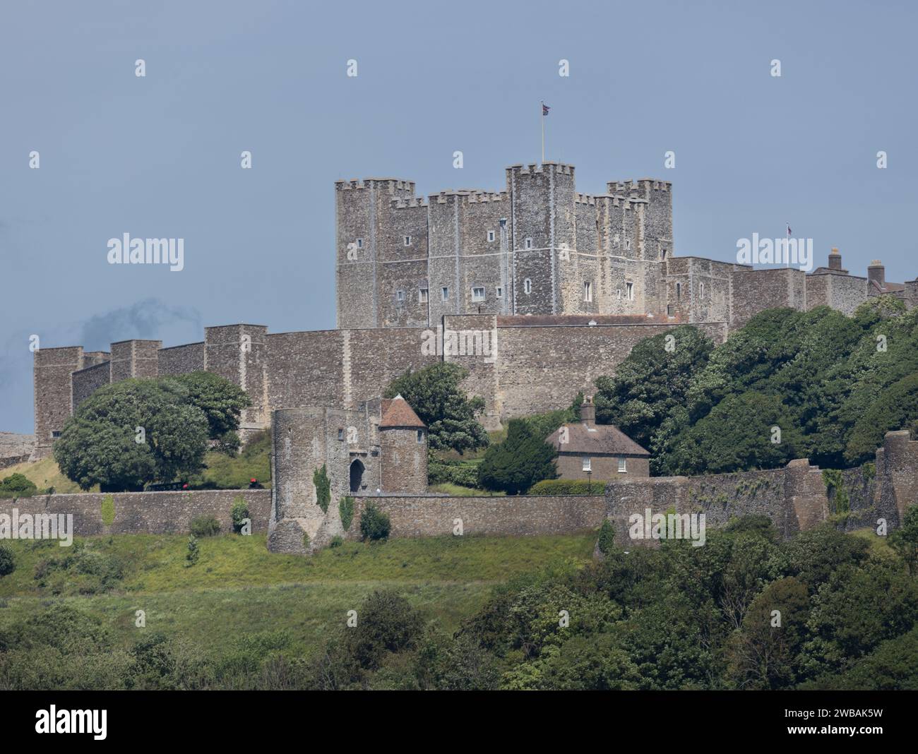 Dover Castle Dover Kent England Stockfoto