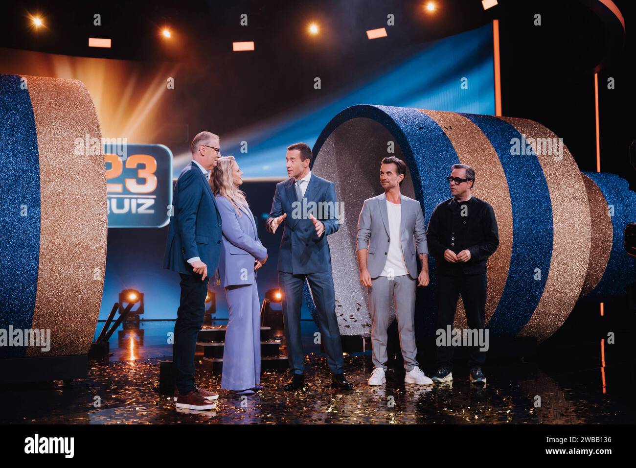 20.12.2023, Köln, MMC Studios, das Quiz 2023 Moderatorin Kai Pflaume